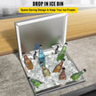 VEVOR Drop in Ice Bin Chest 20x20 inch Drop in Cooler Stainless Steel Outdoor Drop in Ice Chest with Cover Bar Ice Bin 40.9 qt Drop in Wine Drops Drain-Pipe and Drain Plug Included for Cold Wine Beer