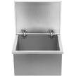 VEVOR Drop in Ice Bin Chest 28x14 inch Drop in Cooler Stainless Steel Outdoor Drop in Ice Chest with Cover Bar Ice Bin 65.4 qt Drop in Wine Drops Drain-Pipe and Drain Plug Included for Cold Wine Beer