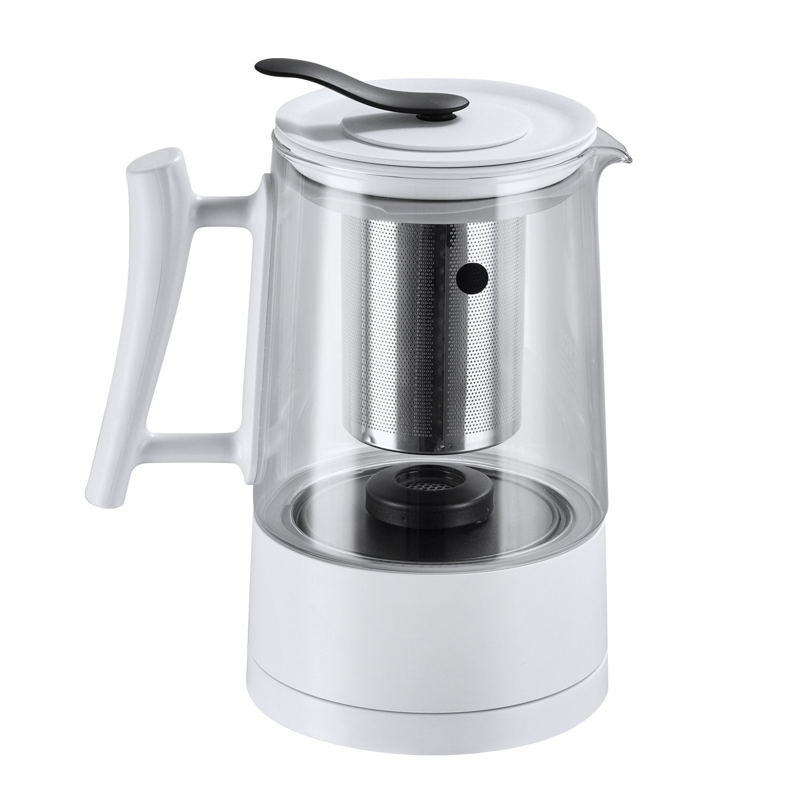 VEVOR Hydrogen Water Pitcher Generator, 1.5 L / 52.8 oz Large Capacity Hydrogen Generator Water Kettle, SPE and PEM Technology, Hydrogen Rich Water Ionizer Machine for Brewing Coffee or Tea