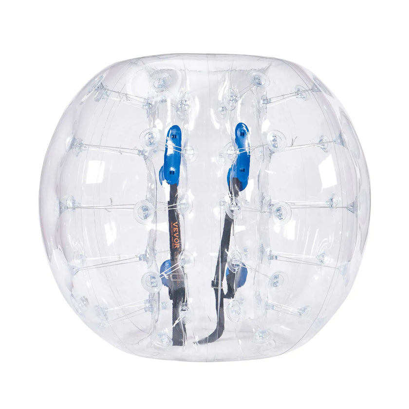 VEVOR Inflatable Bumper Ball 1-Pack, 4FT/1.2M Body Sumo Zorb Balls for Teen & Adult, 0.8mm Thick PVC Human Hamster Bubble Balls for Outdoor Team Gaming Play, Bumper Bopper Toys for Garden, Yard, Park