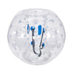 VEVOR Inflatable Bumper Ball 1-Pack, 4FT/1.2M Body Sumo Zorb Balls for Teen & Adult, 0.8mm Thick PVC Human Hamster Bubble Balls for Outdoor Team Gaming Play, Bumper Bopper Toys for Garden, Yard, Park