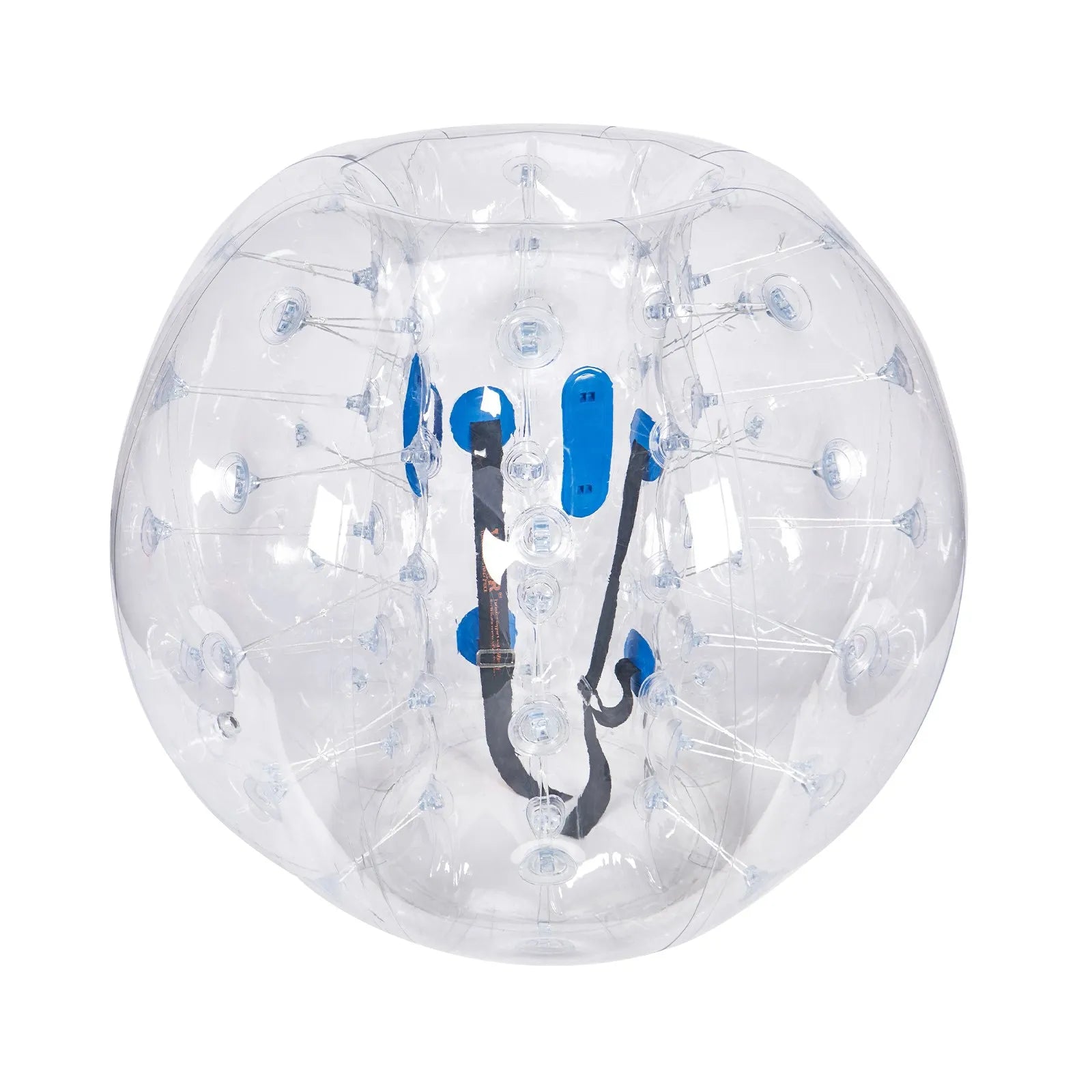 VEVOR Inflatable Bumper Ball 1-Pack, 4FT/1.2M Body Sumo Zorb Balls for Teen & Adult, 0.8mm Thick PVC Human Hamster Bubble Balls for Outdoor Team Gaming Play, Bumper Bopper Toys for Garden, Yard, Park