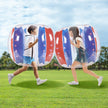 VEVOR Inflatable Bumper Balls 2-Pack, 4FT/1.2M Body Sumo Zorb Balls for Kids & Teens, Durable PVC Human Hamster Bubble Balls for Outdoor Team Gaming Play, Bumper Bopper Toys for Playground, Yard, Park