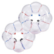 VEVOR Inflatable Bumper Balls 2-Pack, 4FT/1.2M Body Sumo Zorb Balls for Kids & Teens, Durable PVC Human Hamster Bubble Balls for Outdoor Team Gaming Play, Bumper Bopper Toys for Playground, Yard, Park