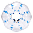 VEVOR Inflatable Bumper Ball 1-Pack, 4FT/1.2M Body Sumo Zorb Balls for Teen & Adult, 0.8mm Thick PVC Human Hamster Bubble Balls for Outdoor Team Gaming Play, Bumper Bopper Toys for Garden, Yard, Park
