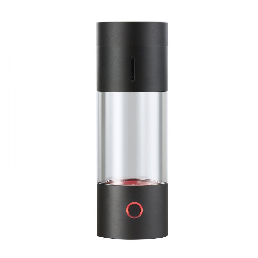 VEVOR Hydrogen Water Bottle Generator, 230 ml / 8.1 oz Capacity Portable Hydrogen Water Maker, SPE Technology Hydrogen Rich Water Ionizer Machine with Nasal Inhalation Tube and Self-Cleaning