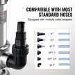 VEVOR 1HP Sump Pump, 4020GPH, 30FT Lift Stainless Steel Submersible Sludge Pump with 26FT Power Cord Automatic ON/OFF Float Switch, Drain Clean/Dirty Water for Basement Flood Pool Pond Garden Hot Tub