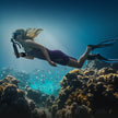 VEVOR 0.5L Scuba Tank 98.43 ft Diving Depth Lung Tank with Pump for Exploration