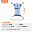 VEVOR Universal Full Body Patient Lift Sling Medium Transfer Sling 500LB Loads
