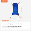VEVOR Universal Full Body Patient Lift Sling M-Size Patient Lift Medical Aid Sling