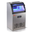 VEVOR Commercial Ice Maker, 110lbs/24H, Ice Maker Machine, 50 Ice Cubes in 12-15 Minutes, Freestanding Cabinet Ice Maker with 33lbs Storage Capacity LED Digital Display, for Bar Home Office Restaurant