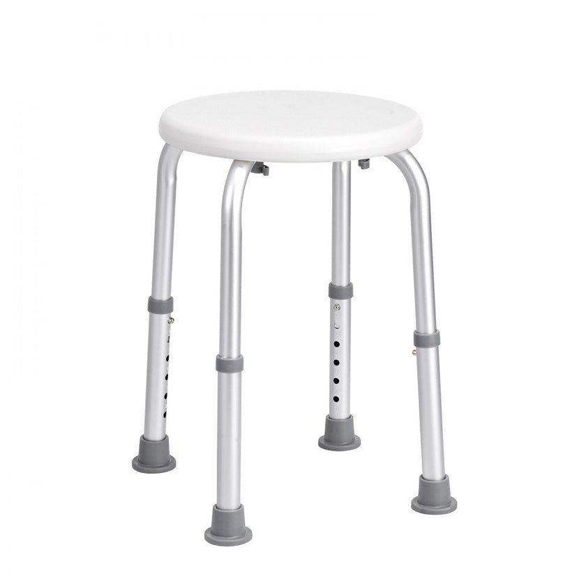 VEVOR Shower Chair for Inside Shower, Adjustable Height Shower Stool, Non-Slip Bench Bathtub Seat Stool for Elderly Disabled Adults Handicap, 300 lbs Capacity