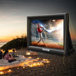 VEVOR Inflatable Movie Screen 20FT Inflatable Projector Screen for outside with 350W Air Blower Inflatable Screen Oxford Fabric Material Blow Up Screen for Outdoor Movie Supports Front/Rear Projection
