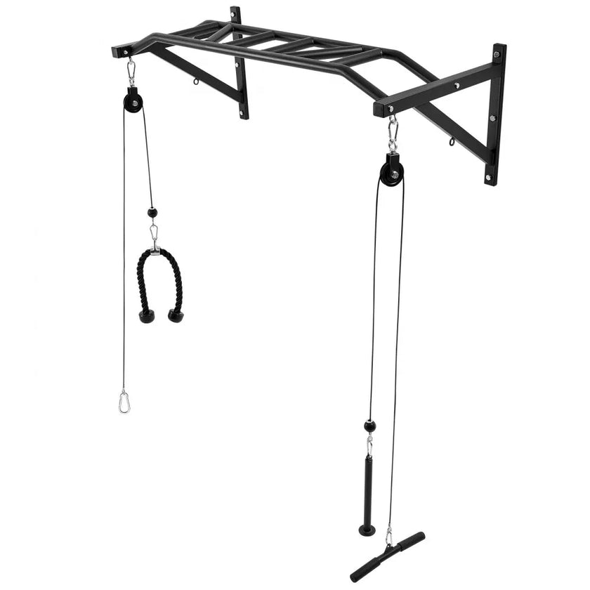 VEVOR Pull Up Bar Multi-Grip Wall Mounted Chin Up Bars Heavy Duty Home Gym