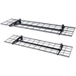 VEVOR Garage Storage Shelving, 2 Pack, 4 x 1 ft Heavy Duty Garage Shelves Wall Mounted, 400 lbs Load Capacity(Total) Garage Storage Rack Floating Shelves, Suitable for Shop, Shed, Garage Storage
