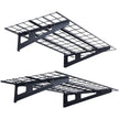 VEVOR Garage Storage Shelving, 2 Pack, 4 x 2 ft Heavy Duty Garage Shelves Wall Mounted, 500 lbs Load Capacity(Total) Garage Storage Rack Floating Shelves, Suitable for Shop, Shed, Garage Storage