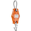 VEVOR Digital Crane Scale, 660 lbs/300 kg, Industrial Heavy Duty Hanging Scale with Cast Aluminum Case & LCD Screen, Handheld Mini Crane with Hooks for Farm, Hunting, Fishing, Outdoor, Garage (Orange)