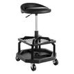 VEVOR Rolling Shop Stool Adjustable Height Garage Seat 300 lbs Load with Caster