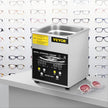 VEVOR Ultrasonic Cleaner 2L Stainless Steel 260W Industry Heated w/Timer Heater