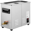 VEVOR 6L Upgraded Ultrasonic Cleaner Professional Digital Lab Ultrasonic Parts Cleaner with Heater Timer for Jewelry Glasses Cleaning (400W Heater,180W Ultrasonic)