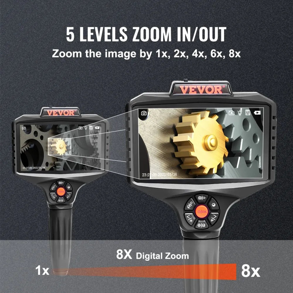 VEVOR Triple Lens Industrial Endoscope, 5