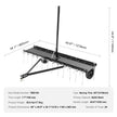 VEVOR Tow Behind Dethatcher, 48-inch Tow Dethatcher with 24 Spring Steel Tines, Lawn Dethatcher Rake for ATV or Mower, Tow Behind Lawn Rake with Lift Handle for Garden Farm Grass