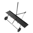 VEVOR Tow Behind Dethatcher, 48-inch Tow Dethatcher with 24 Spring Steel Tines, Lawn Dethatcher Rake for ATV or Mower, Tow Behind Lawn Rake with Lift Handle for Garden Farm Grass