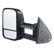 VEVOR Towing Mirrors, Left & Right Pair Set for Chevrolet Silverado (1999-2007)/GMC/Cadillac, Tow Mirror with Plane & Convex Glass, Manual Controlling Telescoping Folding, Four-Way Adjustable, Black