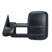 VEVOR Towing Mirrors, Left & Right Pair Set for Chevrolet Silverado (1999-2007)/GMC/Cadillac, Tow Mirror with Plane & Convex Glass, Manual Controlling Telescoping Folding, Four-Way Adjustable, Black