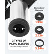 Gas Powered T-Post Driver, 37.7cc 4-Stroke Engine Post Pounder with 3 Sleeves