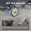 VEVOR 21 Gallon Gas Powered Air Compressor, 7HP 9CFM@115PSI Air Compressor Tank on Wheels, Gas Driven Piston Pump Air Compressed System with 115PSI Maximum Pressure for Workshop Construction Sites