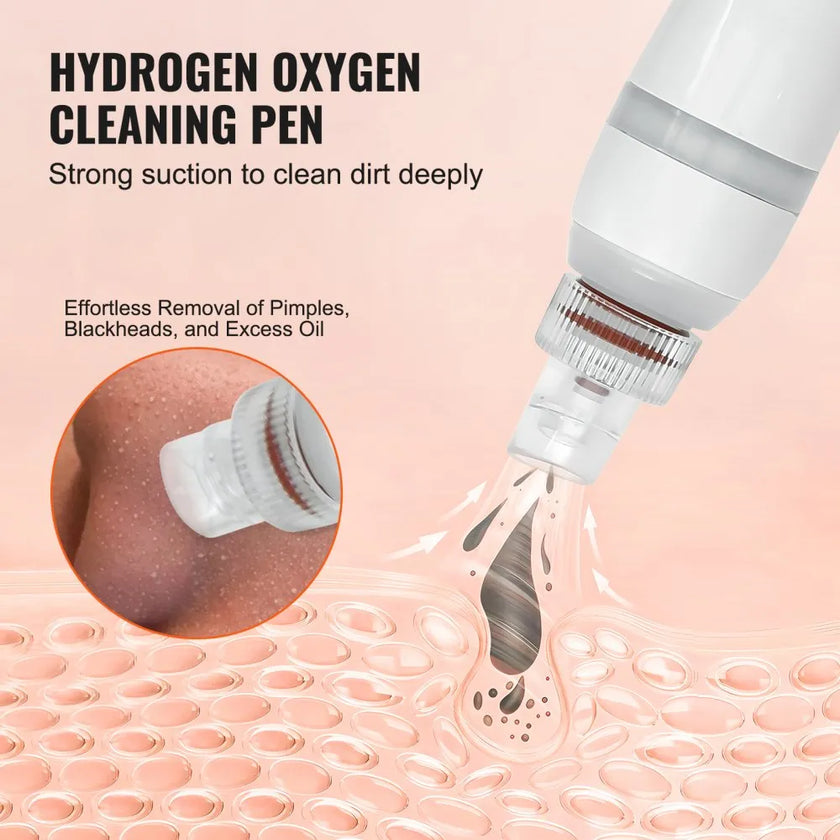 8-in-1 Hydrogen Oxygen Facial Machine – Professional Hydro Facial System (Model N7)