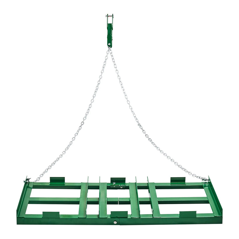 VEVOR Drag Harrow 4 ft Heavy Duty Tow Behind Drag Harrow Driveway Grader Rake
