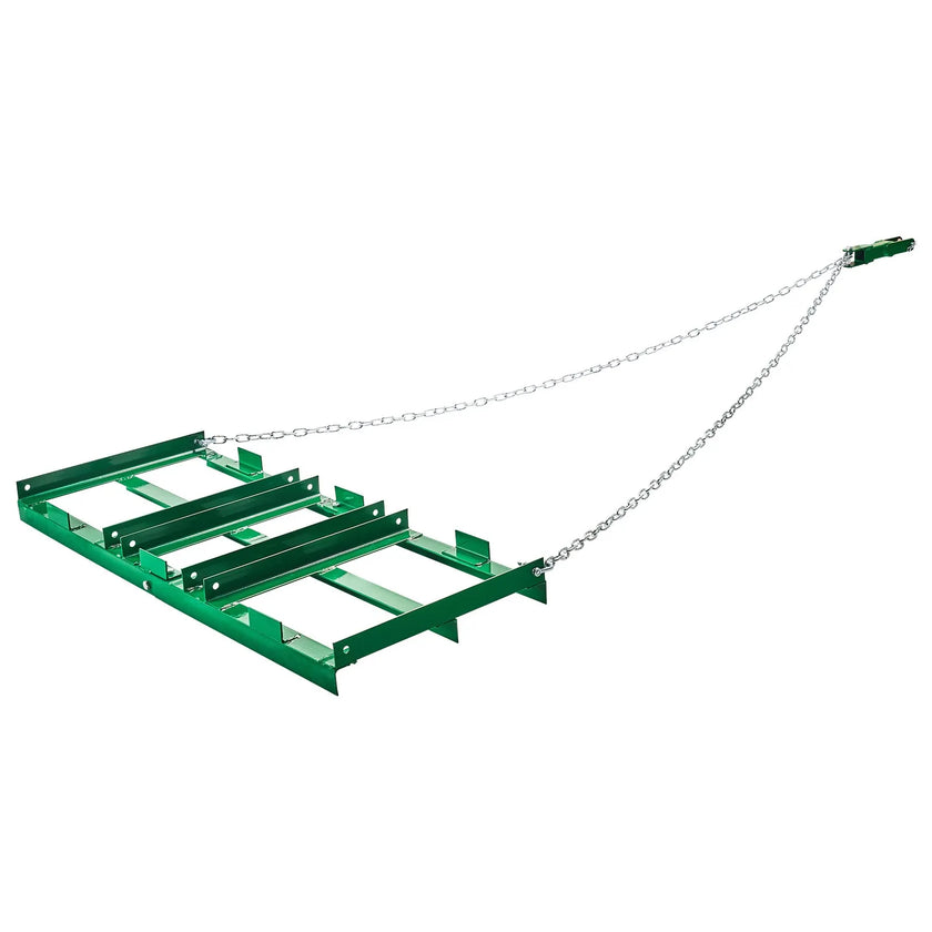 VEVOR Drag Harrow 4 ft Heavy Duty Tow Behind Drag Harrow Driveway Grader Rake