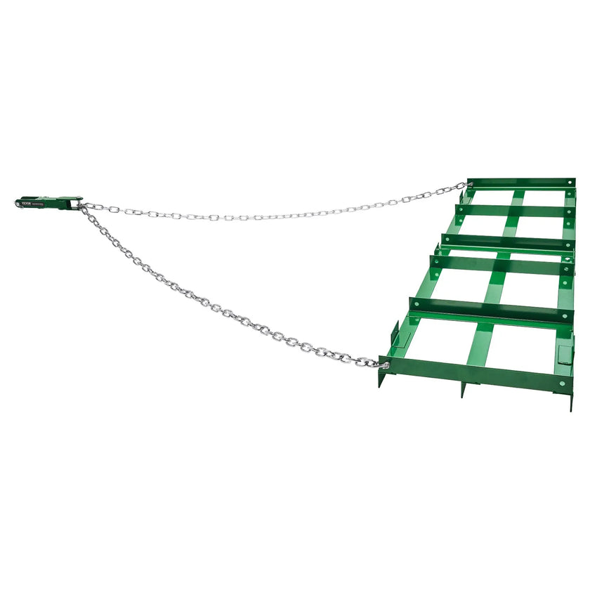 VEVOR Drag Harrow 6 ft Heavy Duty Tow Behind Drag Harrow Driveway Grader Rake