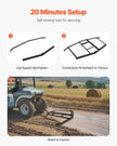 VEVOR Drag Harrow 74