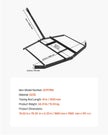 VEVOR Drag Harrow 74