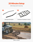 VEVOR Drag Harrow 84