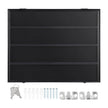 VEVOR 36 Graded Sports Card Display Case, 30.5x24.3x2.1 in, Baseball Card Display Frame with 98% UV Protection Clear View PC Glass, Lockable Wall Cabinet for Football Basketball Hockey Trading Card