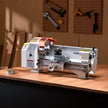 VEVOR Metal Lathe Machine 8.7 x 18 in Bench Power Metal Lathe Automatic Feed