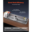 VEVOR Metal Lathe Machine 8.7 x 39 in Bench Power Metal Lathe Automatic Feed