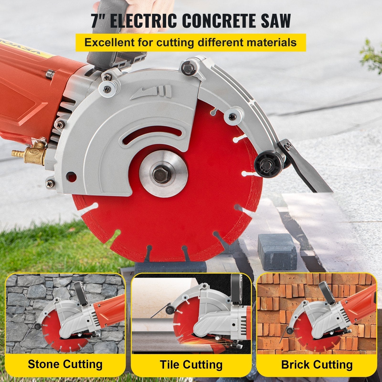 VEVOR Electric Concrete Saw, 7