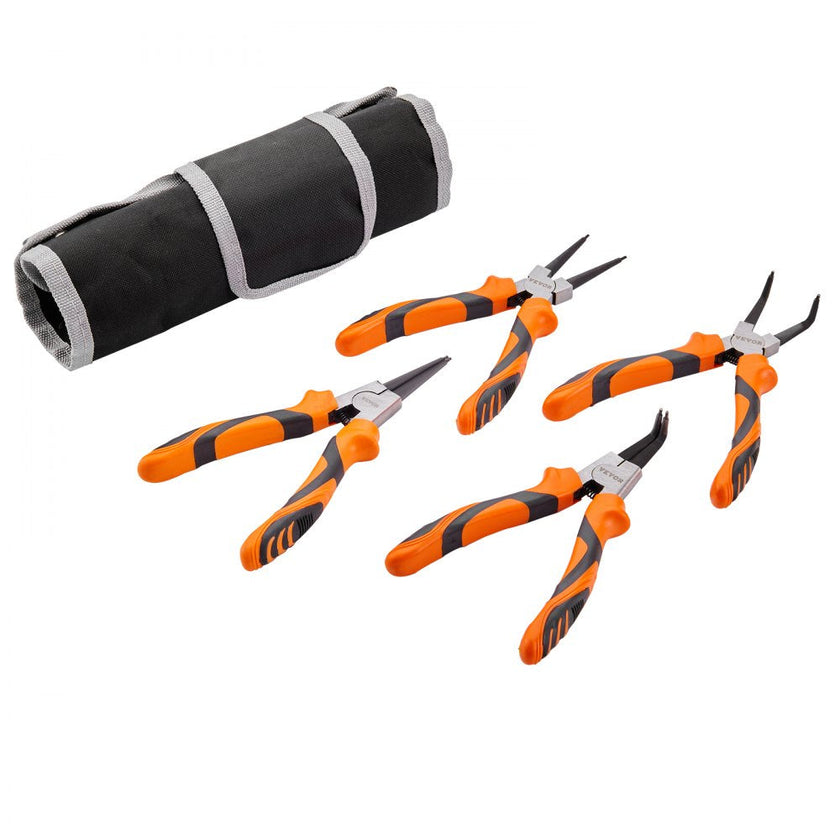VEVOR Snap Ring Pliers Set, 4-Piece 0.07