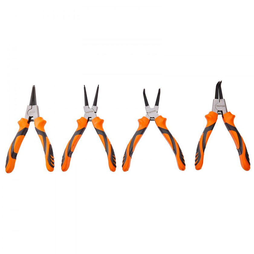 VEVOR Snap Ring Pliers Set, 4-Piece 0.07