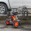 VEVOR Gas Pressure Washer, 4400 PSI 4.0 GPM, Gas Powered Pressure Washer with Copper Pump, Spray Gun and Extension Wand, 5 Quick Connect Nozzles, for Cleaning Cars, Homes, Driveways, Patios