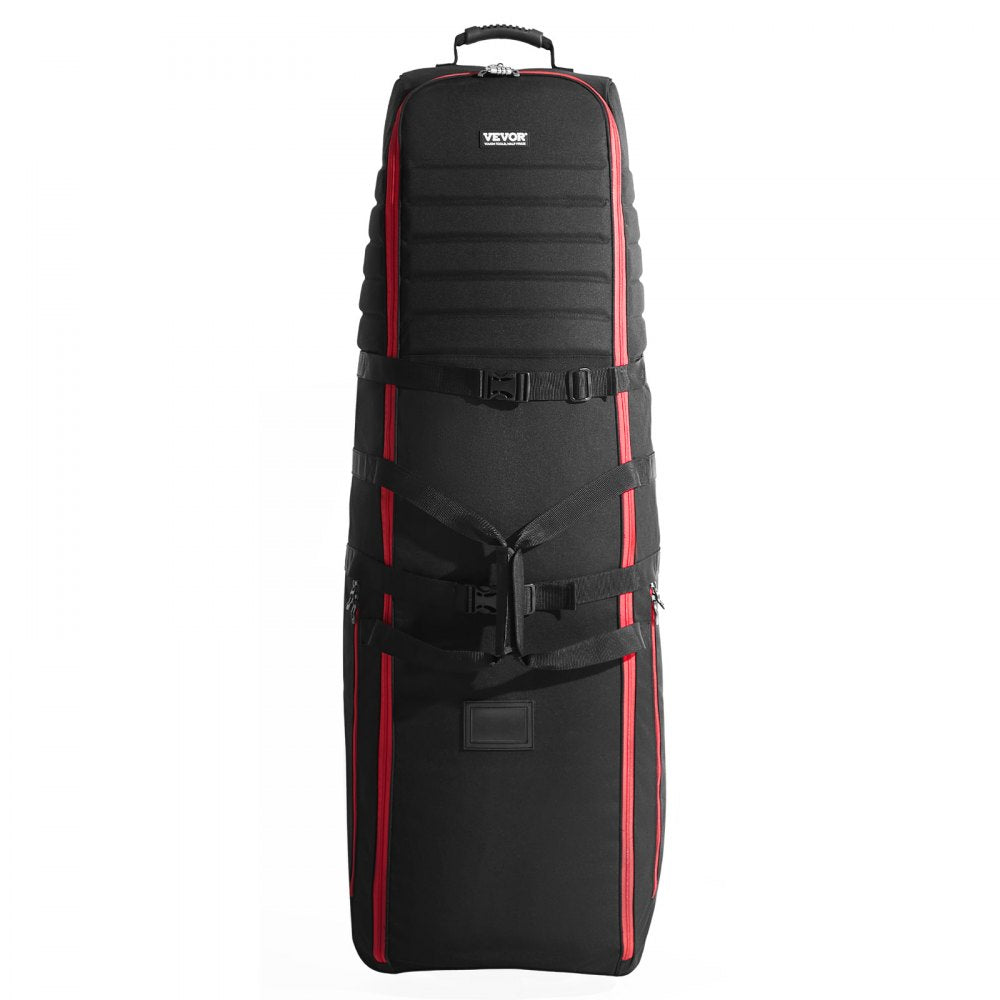 VEVOR Golf Club Travel Bag Golf Luggage Case Cover with Wheels 1000D Nylon