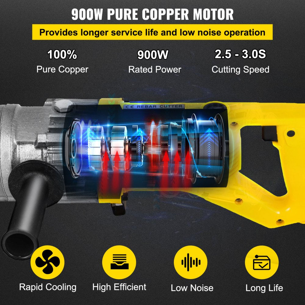 VEVOR 900W Electric Rebar Cutter 5/8
