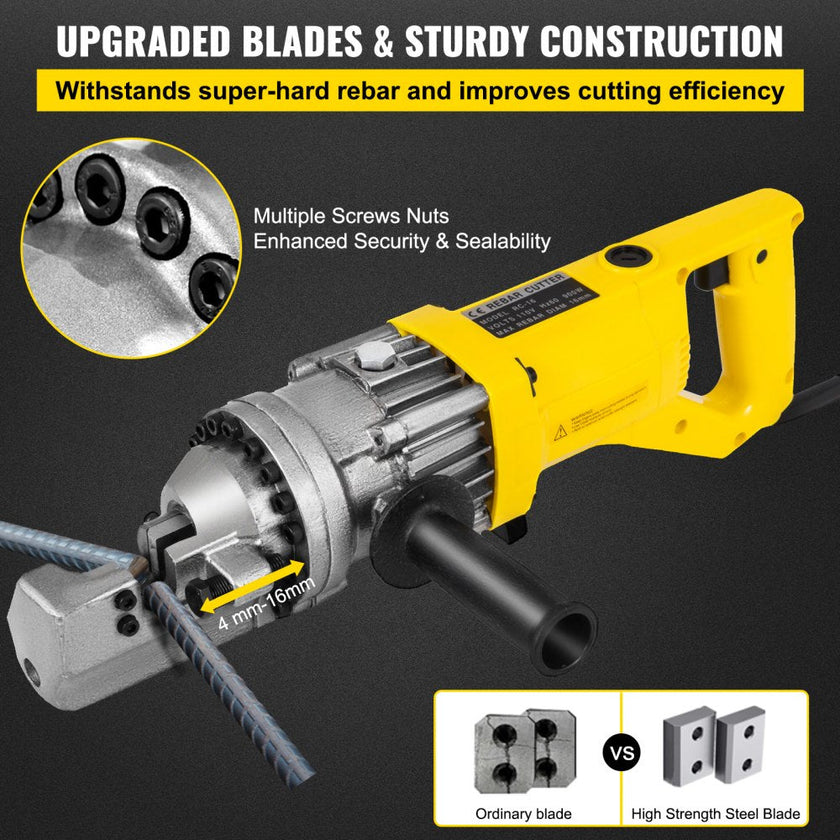 VEVOR 900W Electric Rebar Cutter 5/8