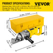 VEVOR 900W Electric Rebar Cutter 5/8