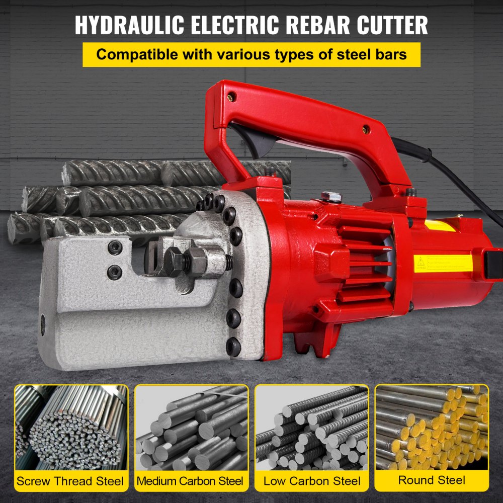 VEVOR 1250W Electric Rebar Cutter 3/4